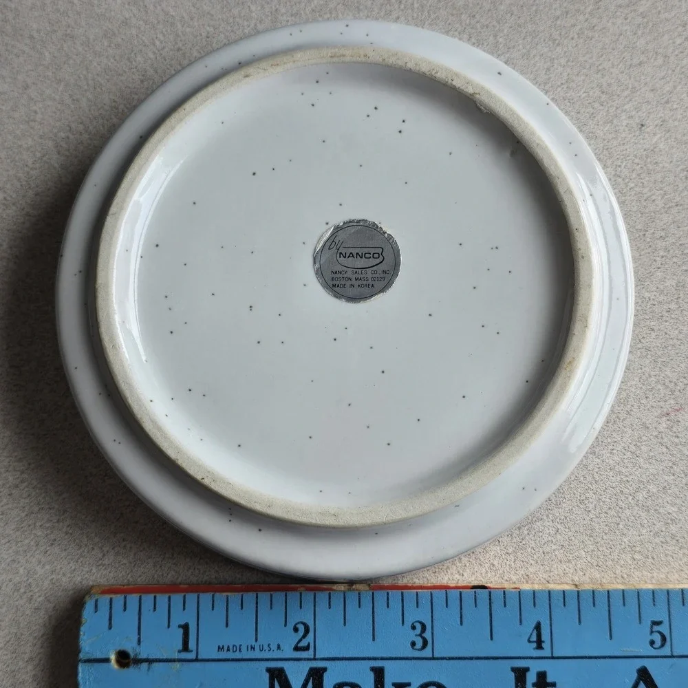 Vintage Boston‎ Ashtray Massachusetts Souvenir Rainbow 70s Speckled Bar Decor